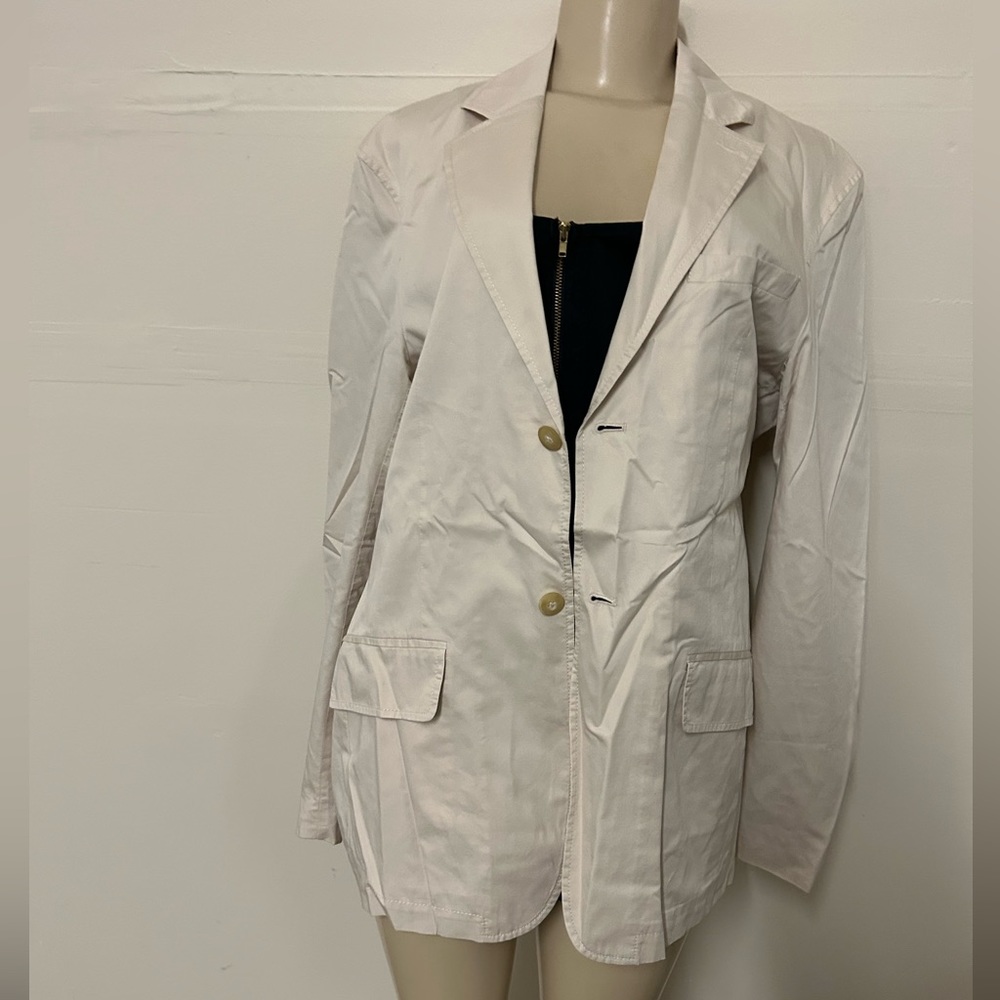 DKNY white blazer